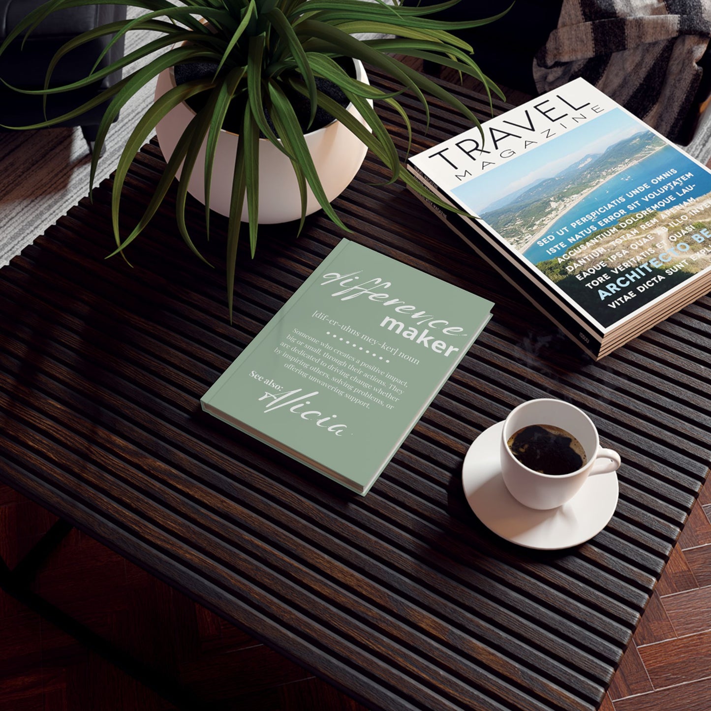 Difference Maker Definition Notebook, Elegant & Meaningful Gift