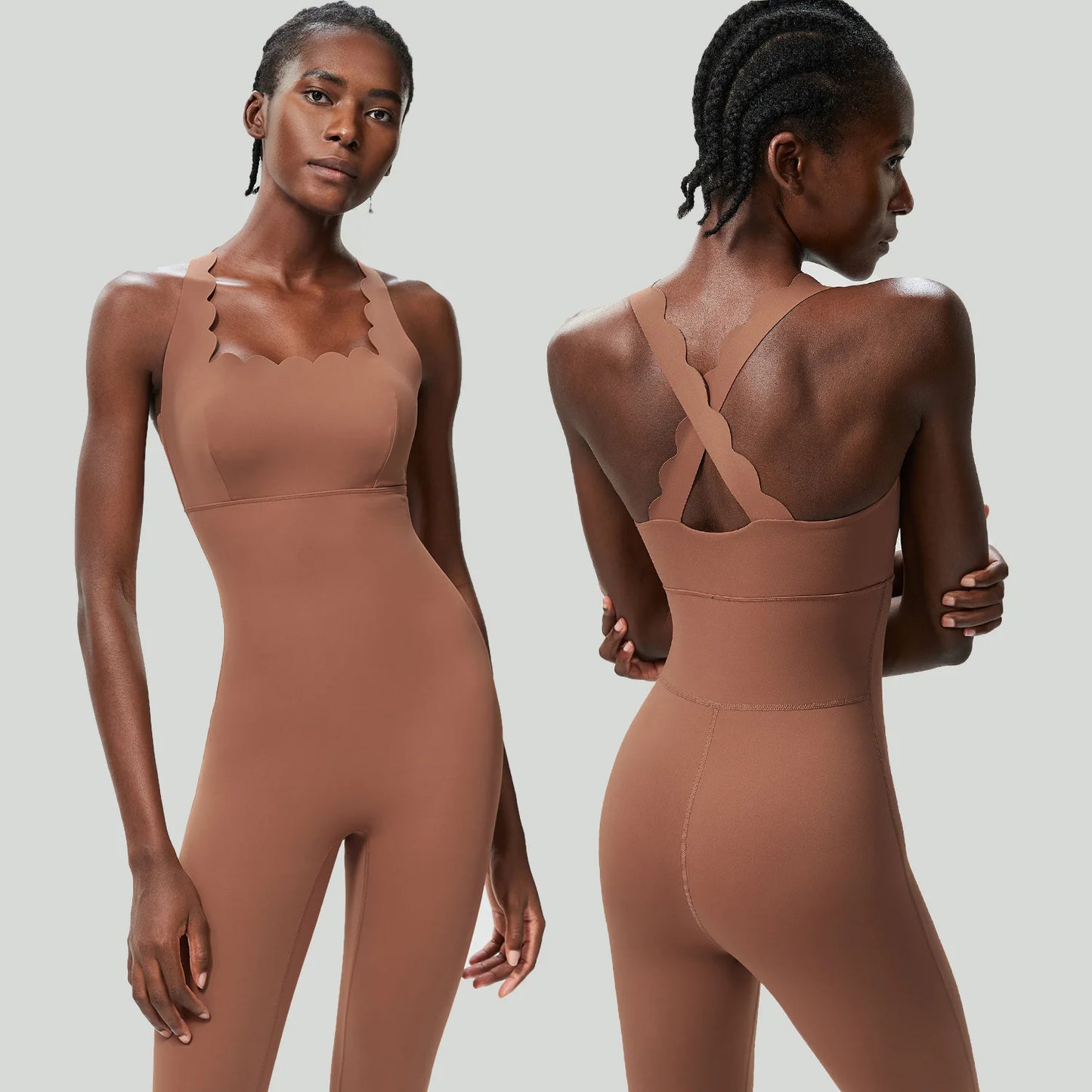 SculptFlow One-Piece Jumpsuit – Buttery Soft Performance Wear