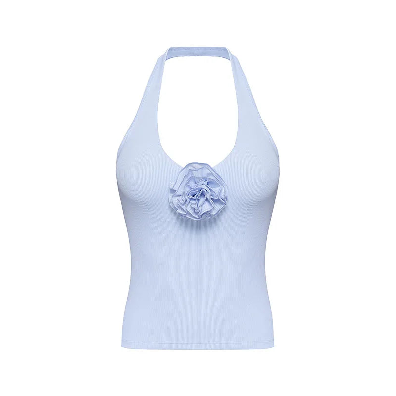Halter Neck Backless Yoga Top – Slim Fit Sports top