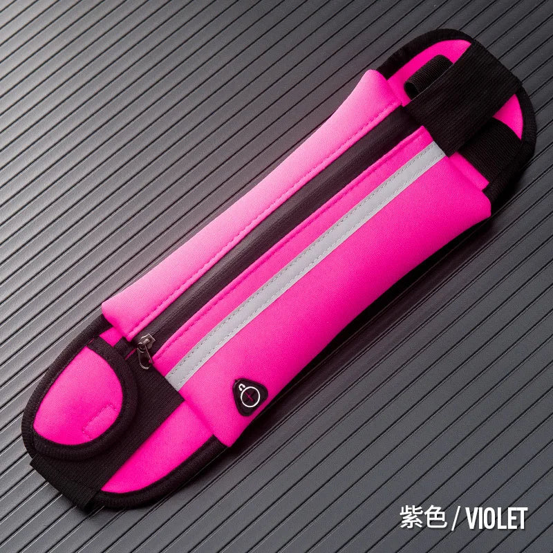 New Running Bag Cycling Bag Waist Bag Belt Bag Waterproof Sports Fanny Pack Mobile Phone Case Gym Running Jogging Run Pouch
