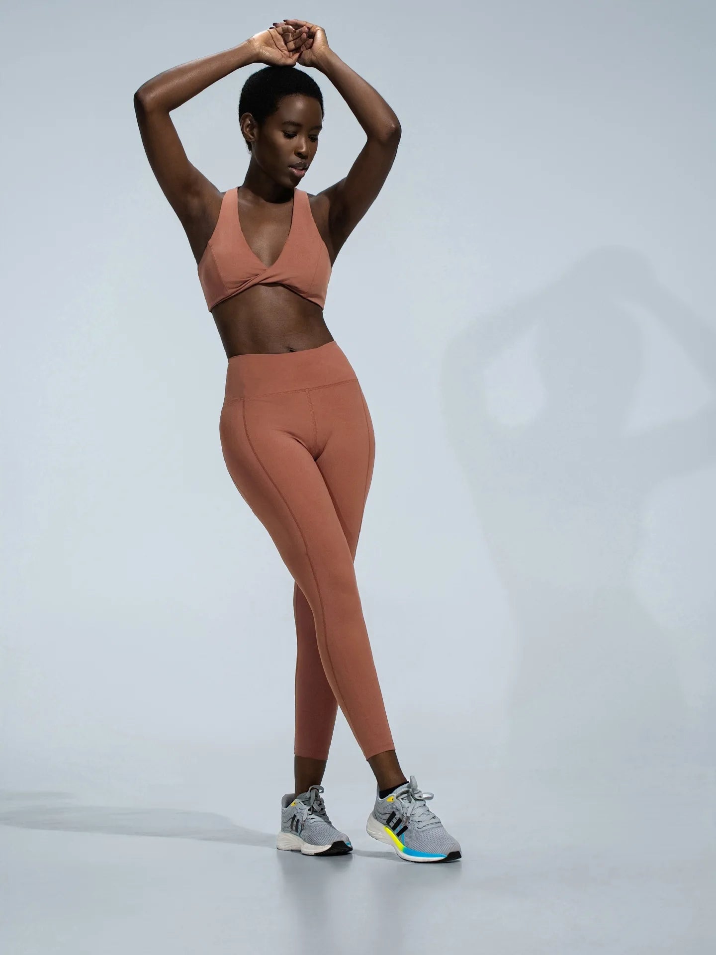 Sculpt Seamless Yoga Set – High Waist Legging & Push-Up Bra