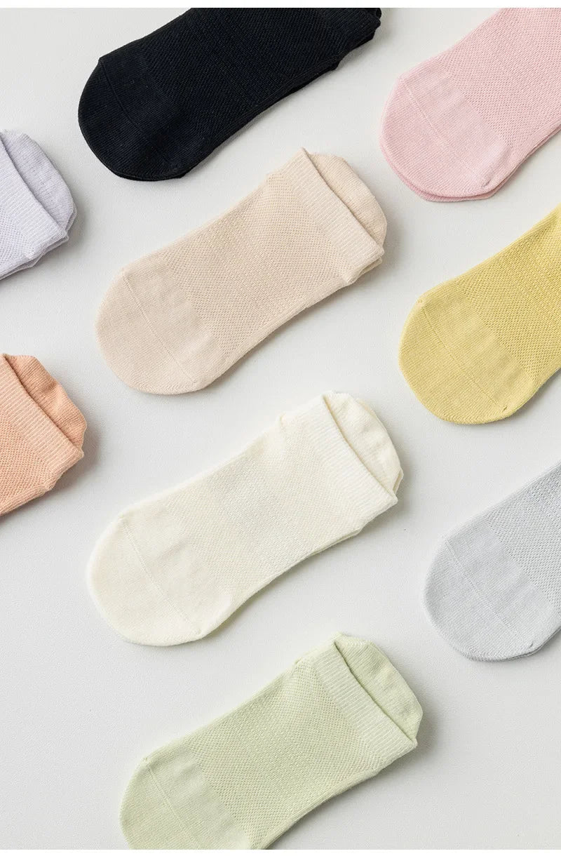 Breathe Easy Low-Cut Yoga Socks