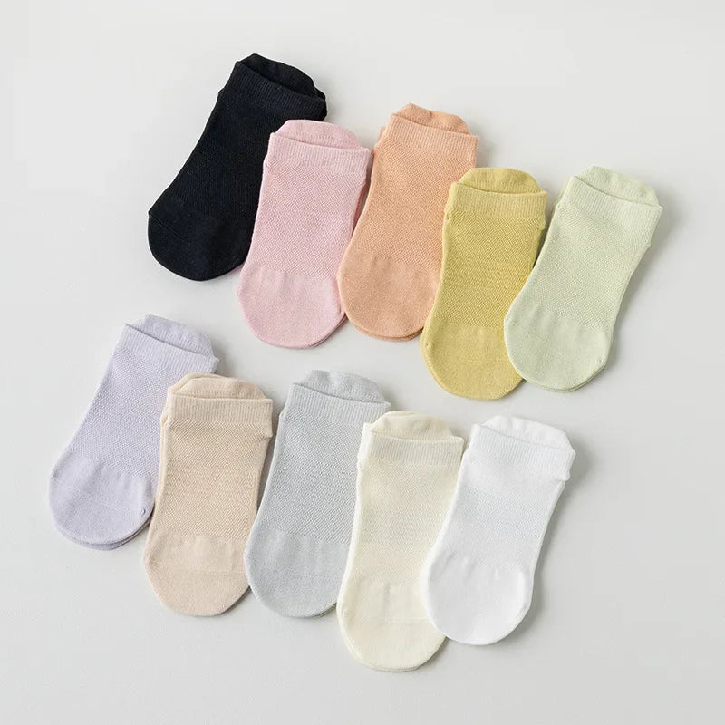 Breathe Easy Low-Cut Yoga Socks