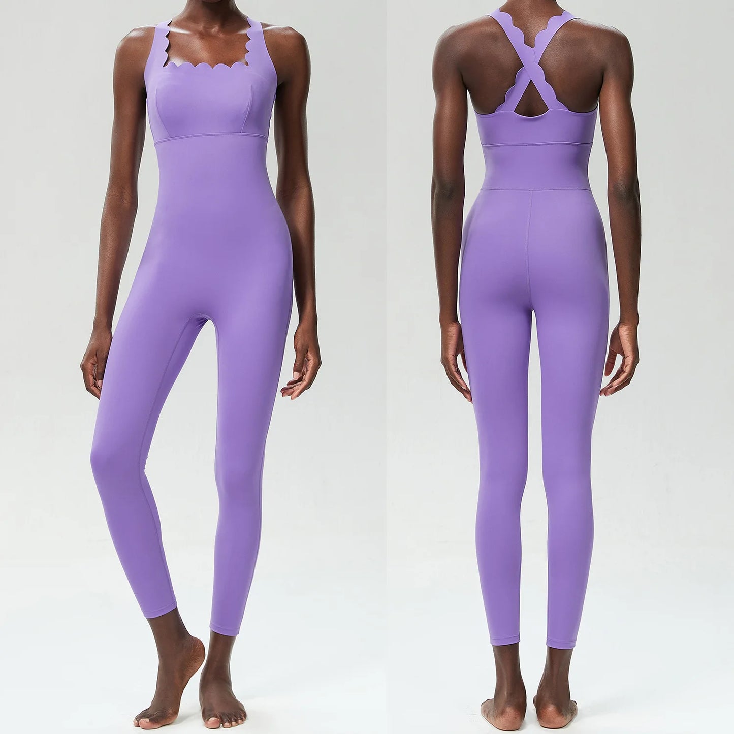 SculptFlow One-Piece Jumpsuit – Buttery Soft Performance Wear