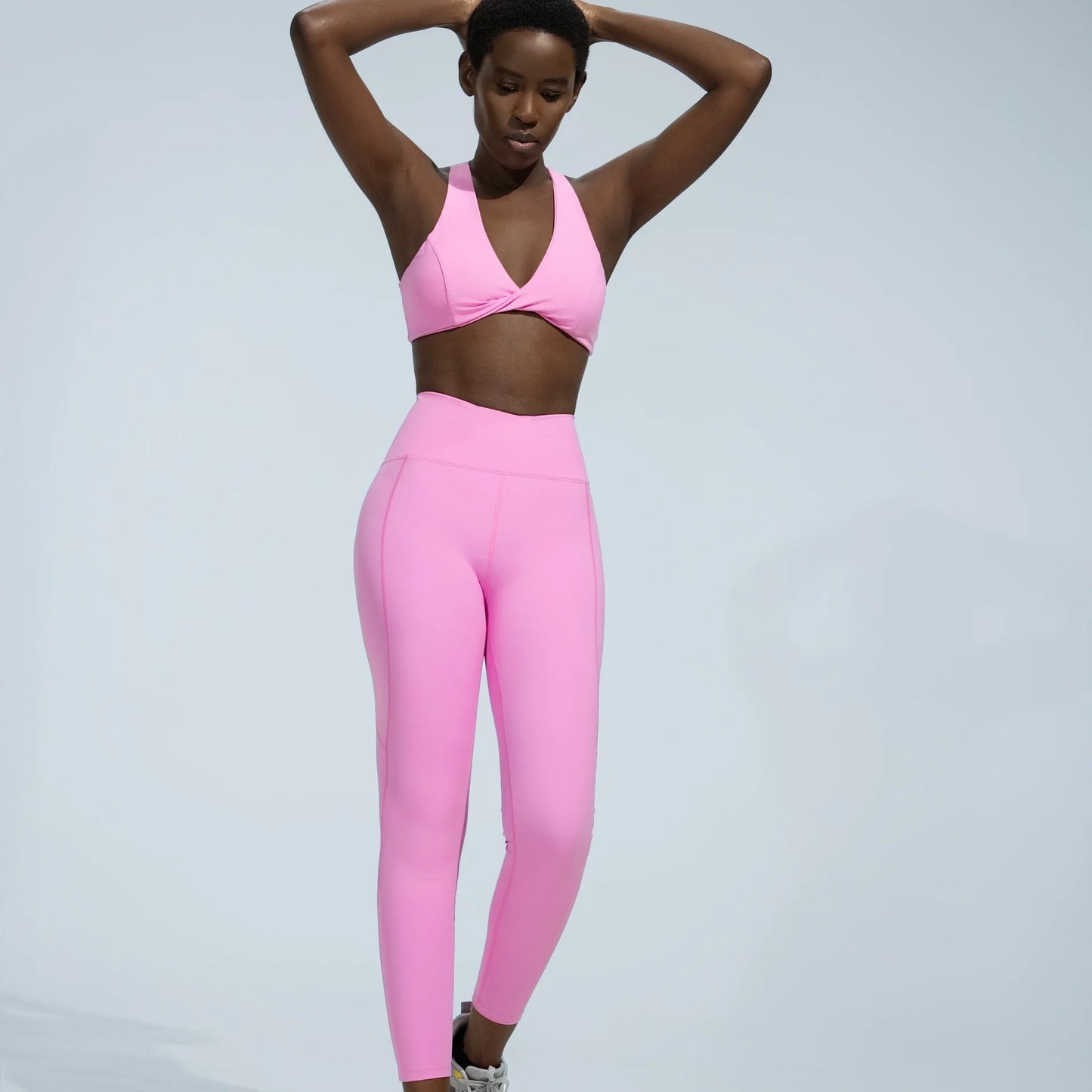 Sculpt Seamless Yoga Set – High Waist Legging & Push-Up Bra