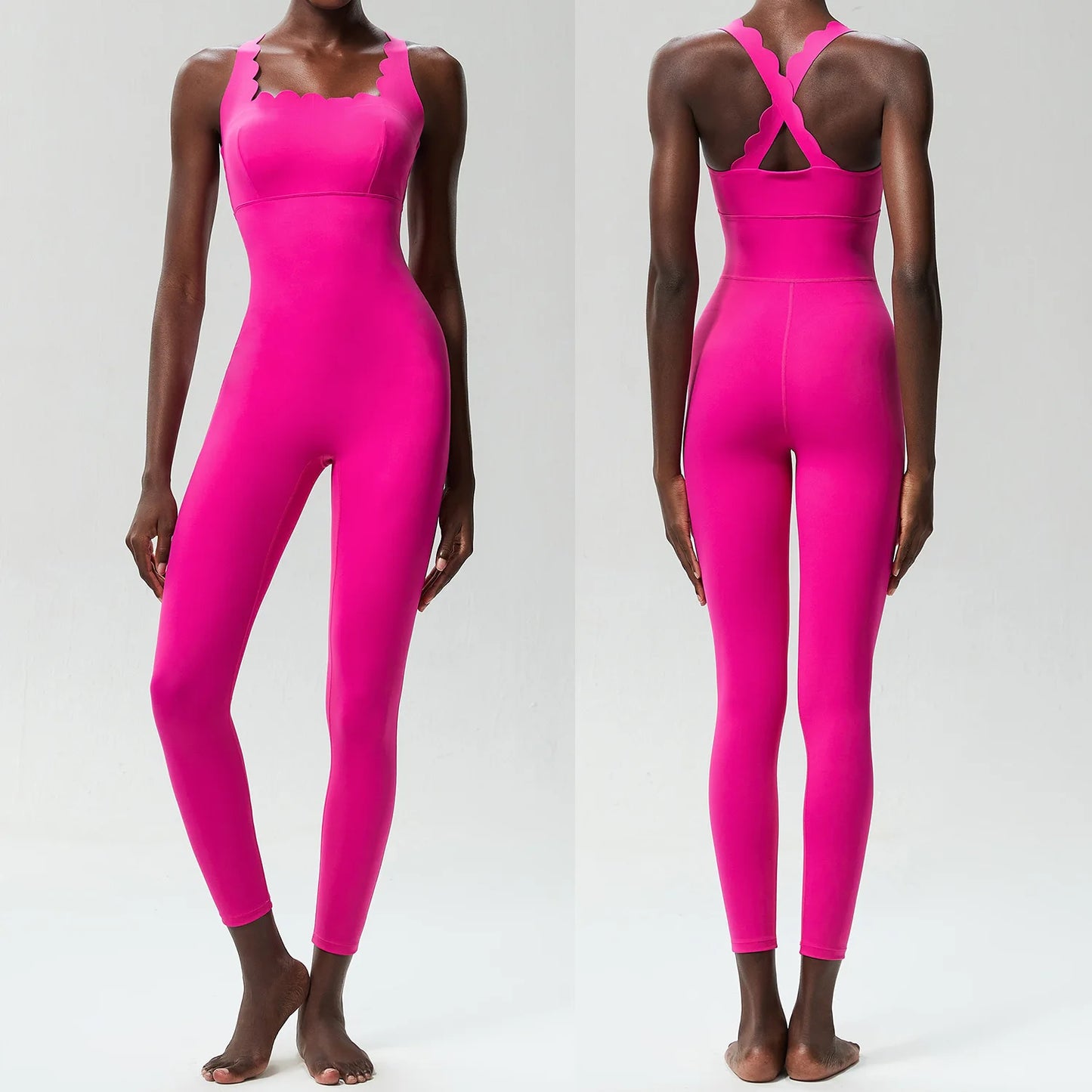 SculptFlow One-Piece Jumpsuit – Buttery Soft Performance Wear