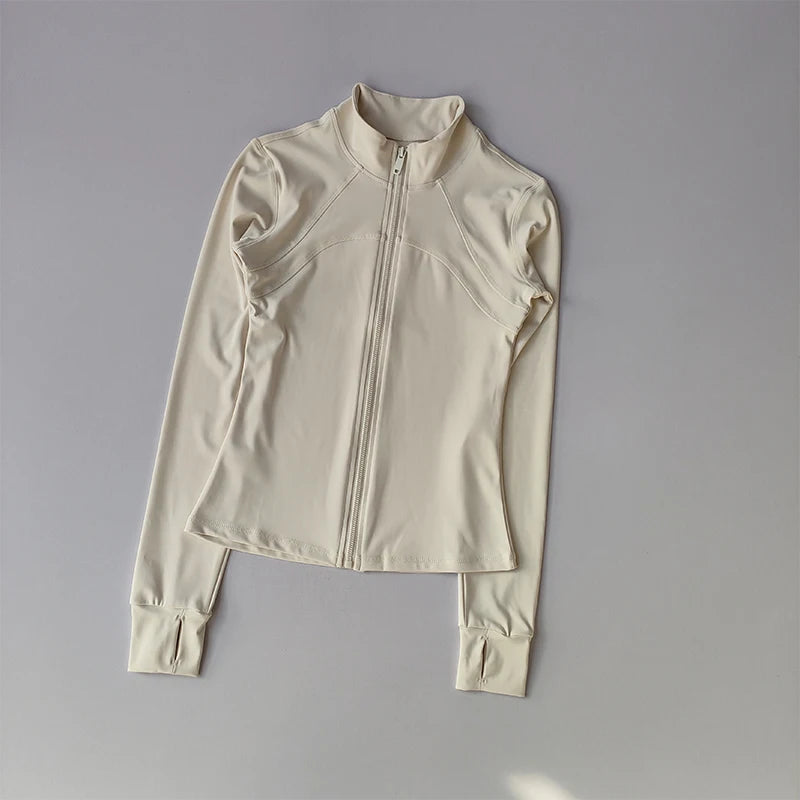 Elevation Zip Jacket – Seamless Long Sleeve Training Top