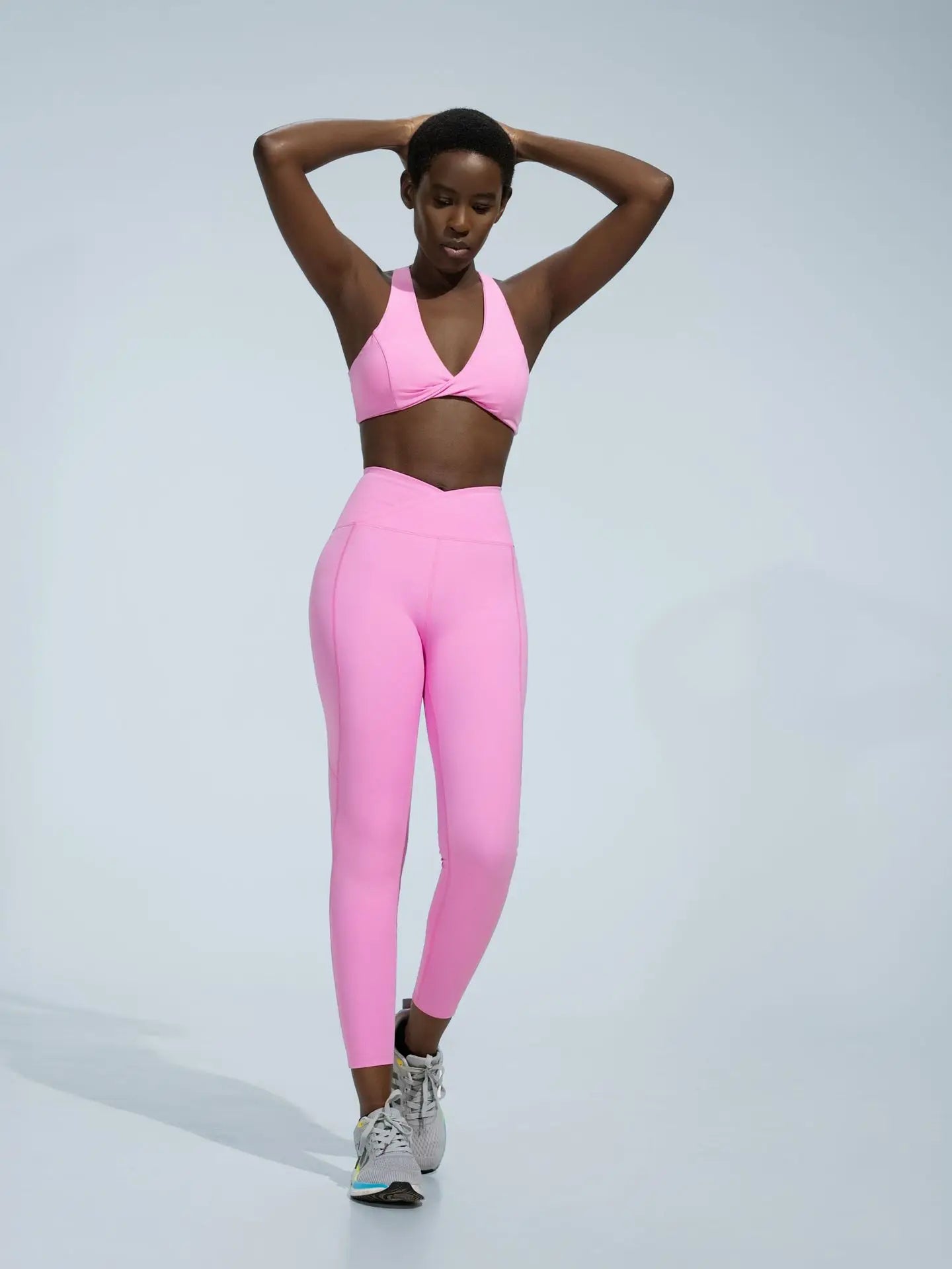 Sculpt Seamless Yoga Set – High Waist Legging & Push-Up Bra