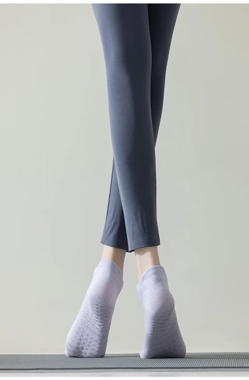 Breathe Easy Low-Cut Yoga Socks