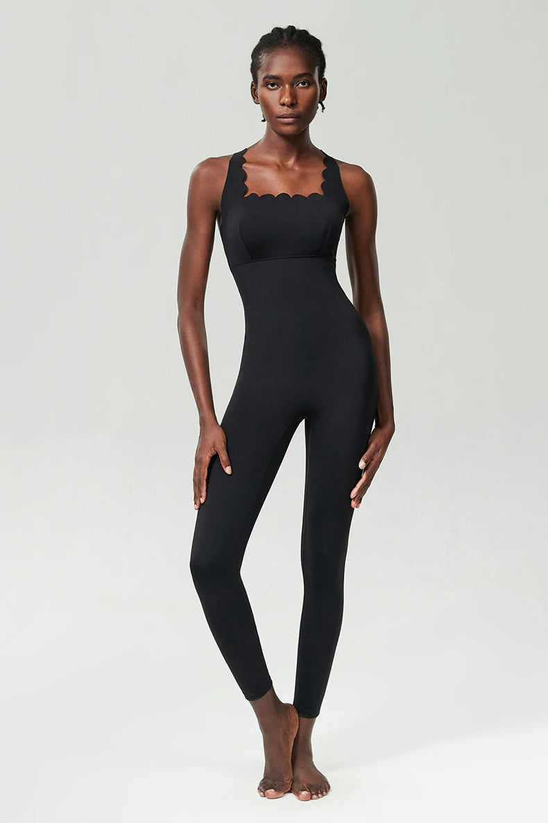 SculptFlow One-Piece Jumpsuit – Buttery Soft Performance Wear