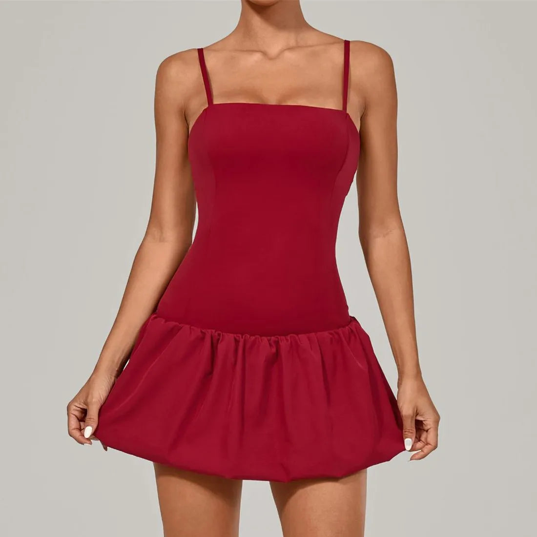 Tennis Skirt Jumpsuit – Seamless One-Piece Activewear