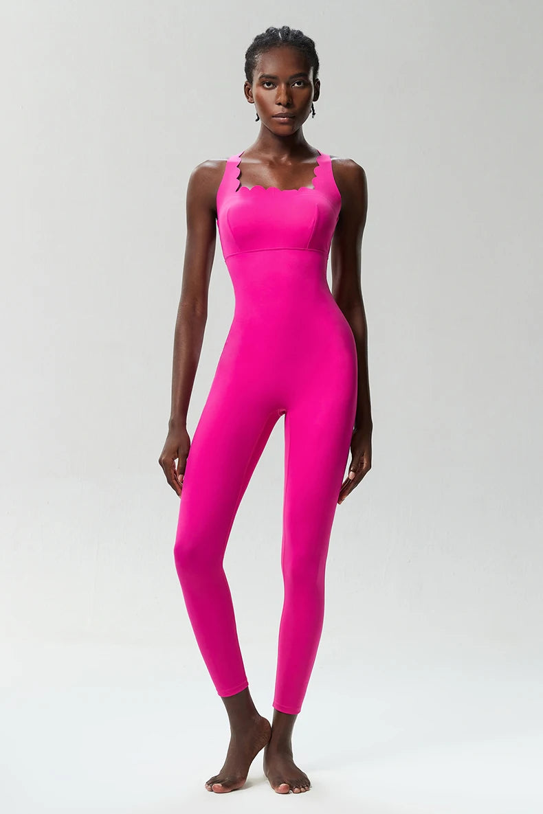 SculptFlow One-Piece Jumpsuit – Buttery Soft Performance Wear