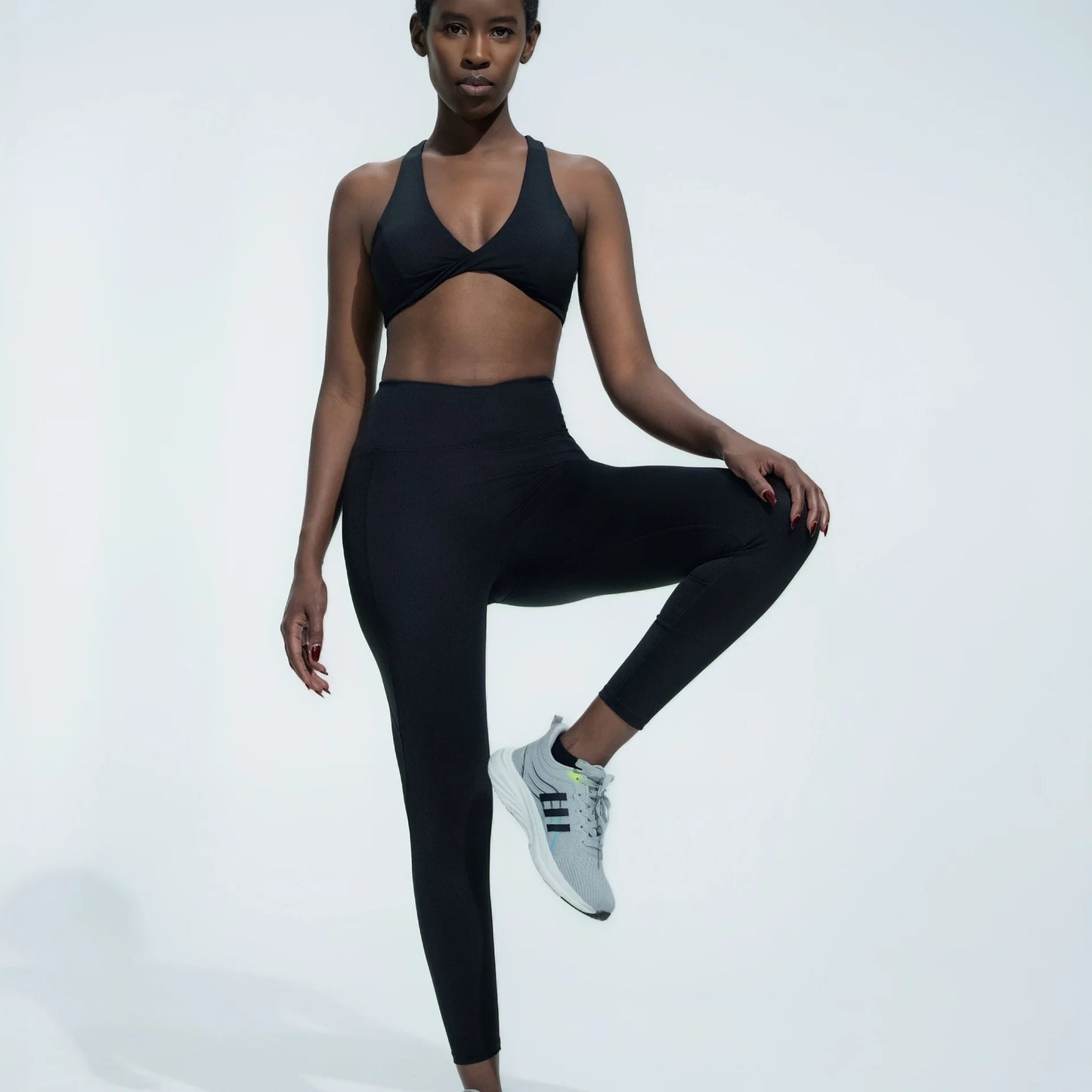 Sculpt Seamless Yoga Set – High Waist Legging & Push-Up Bra