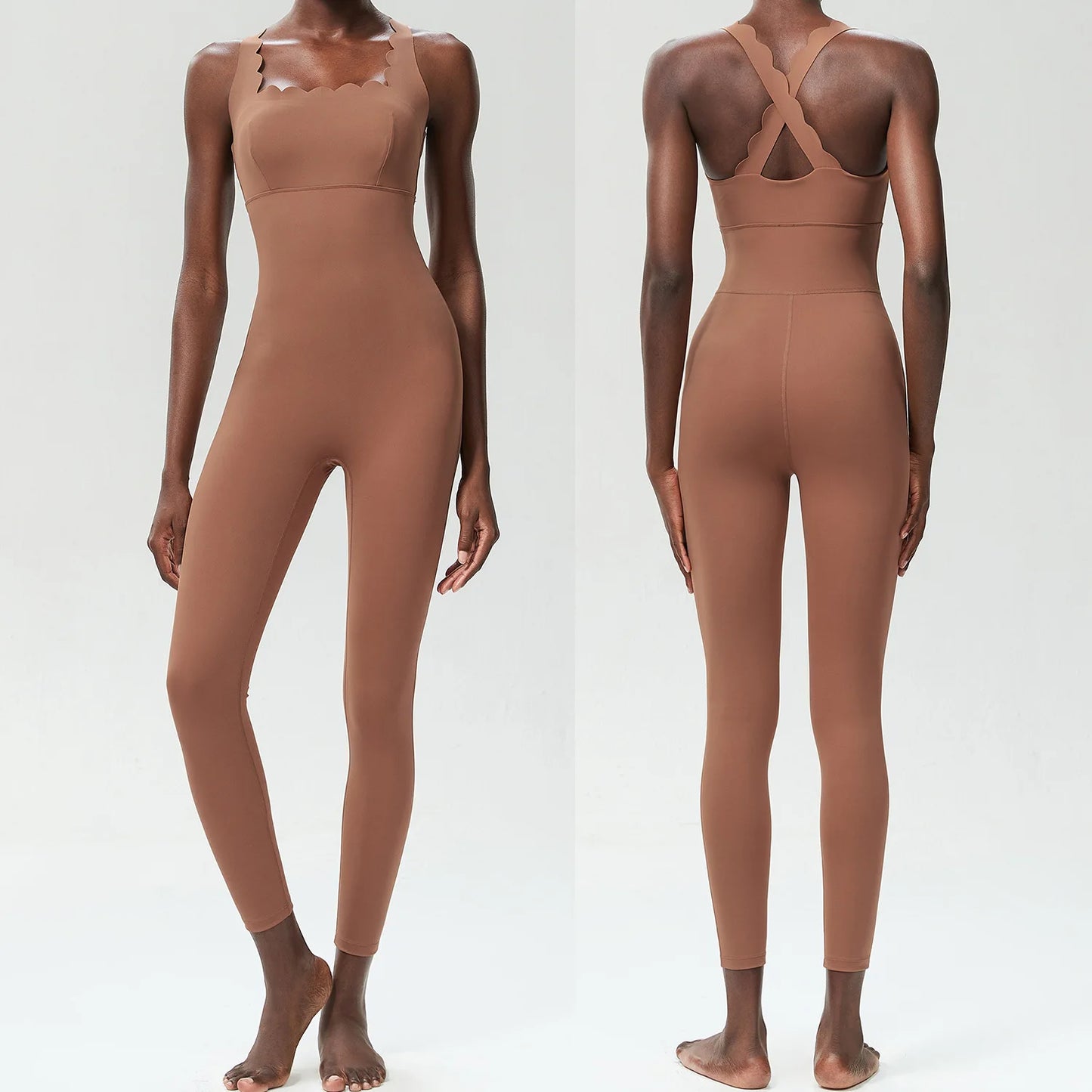 SculptFlow One-Piece Jumpsuit – Buttery Soft Performance Wear
