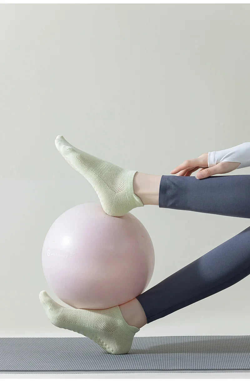 Breathe Easy Low-Cut Yoga Socks