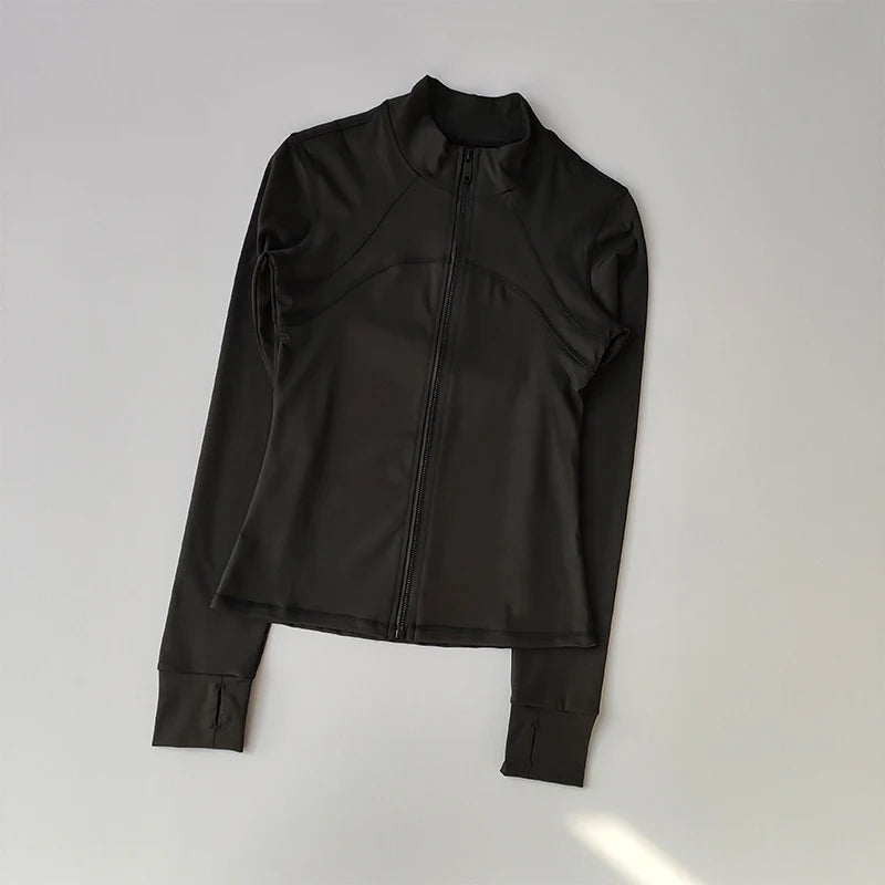 Elevation Zip Jacket – Seamless Long Sleeve Training Top