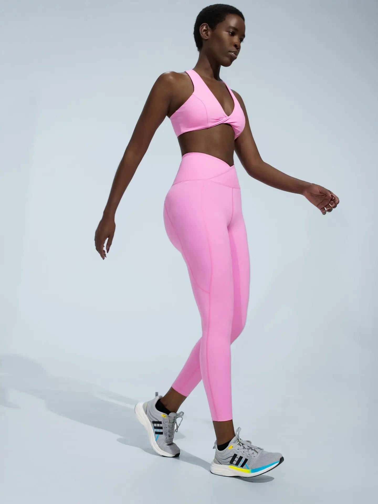 Sculpt Seamless Yoga Set – High Waist Legging & Push-Up Bra