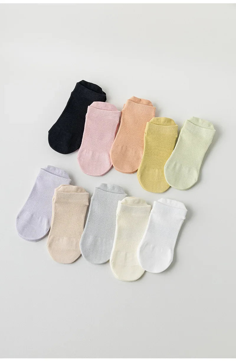 Breathe Easy Low-Cut Yoga Socks