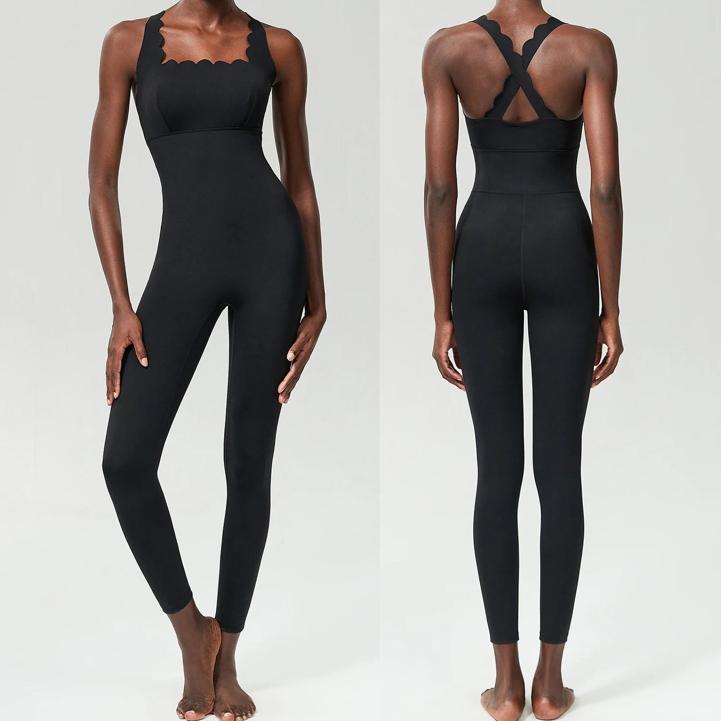 SculptFlow One-Piece Jumpsuit – Buttery Soft Performance Wear