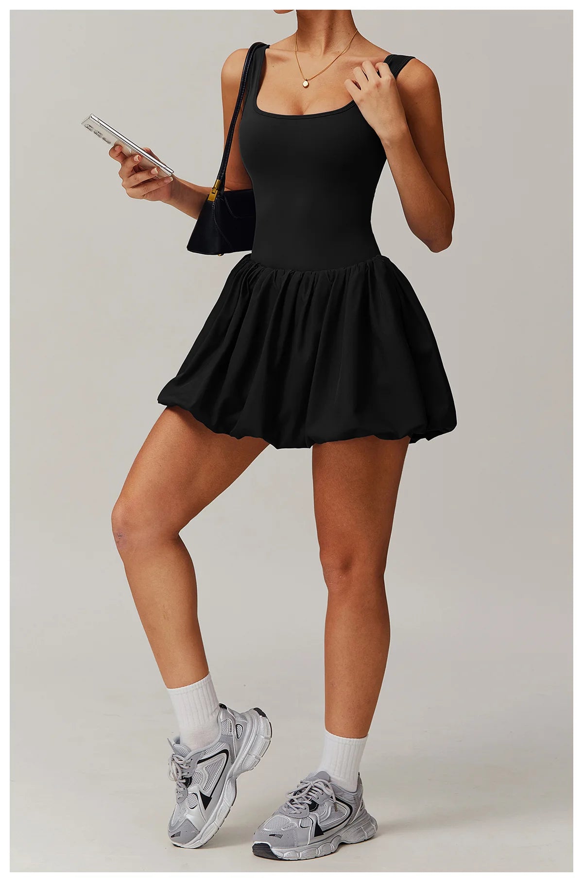 Women’s Gym Jumpsuit – Seamless Yoga & Tennis One-Piece