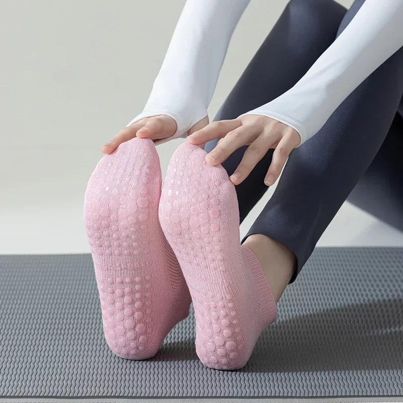 Breathe Easy Low-Cut Yoga Socks
