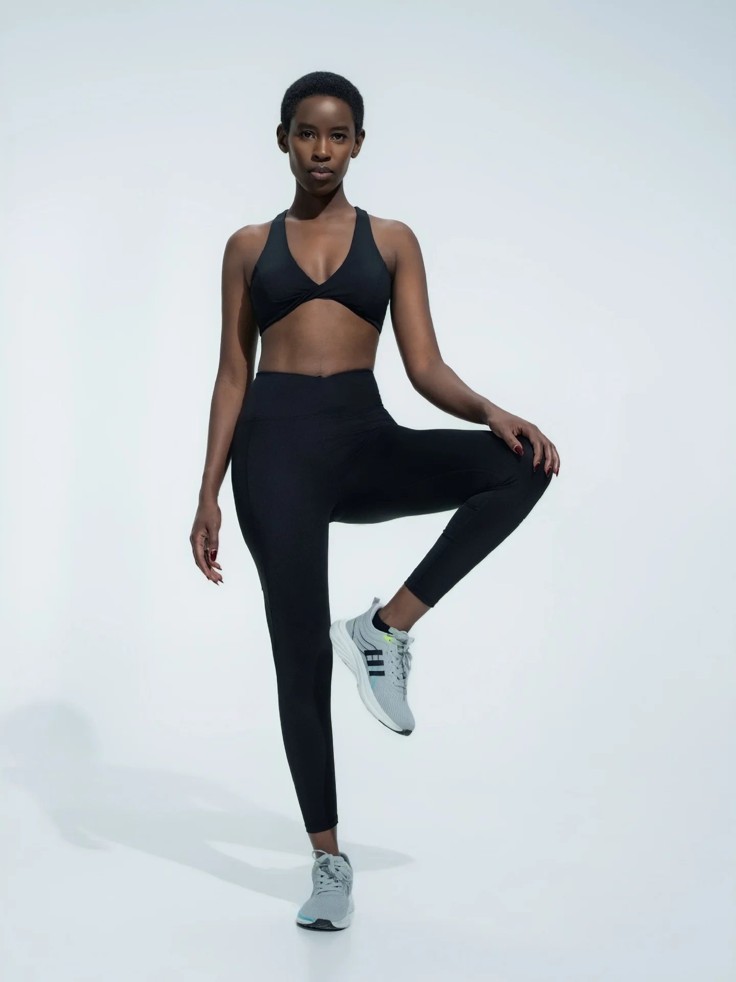 Sculpt Seamless Yoga Set – High Waist Legging & Push-Up Bra