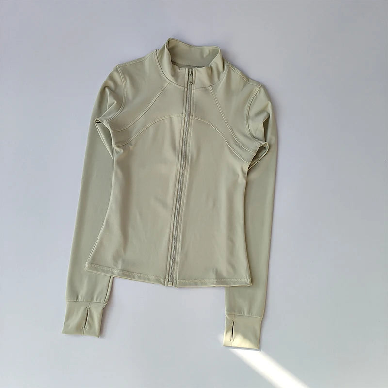 Elevation Zip Jacket – Seamless Long Sleeve Training Top