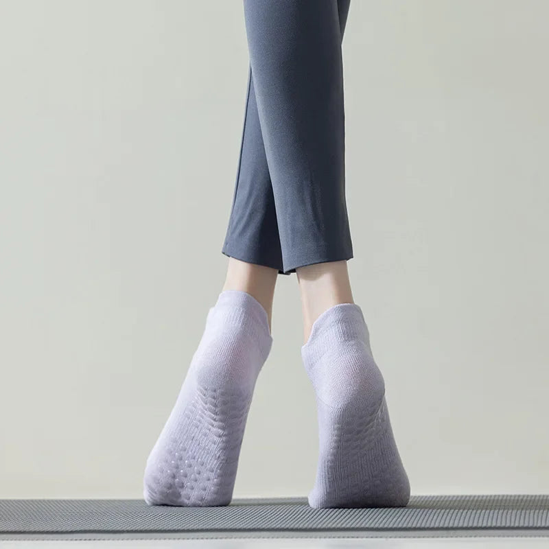 Breathe Easy Low-Cut Yoga Socks