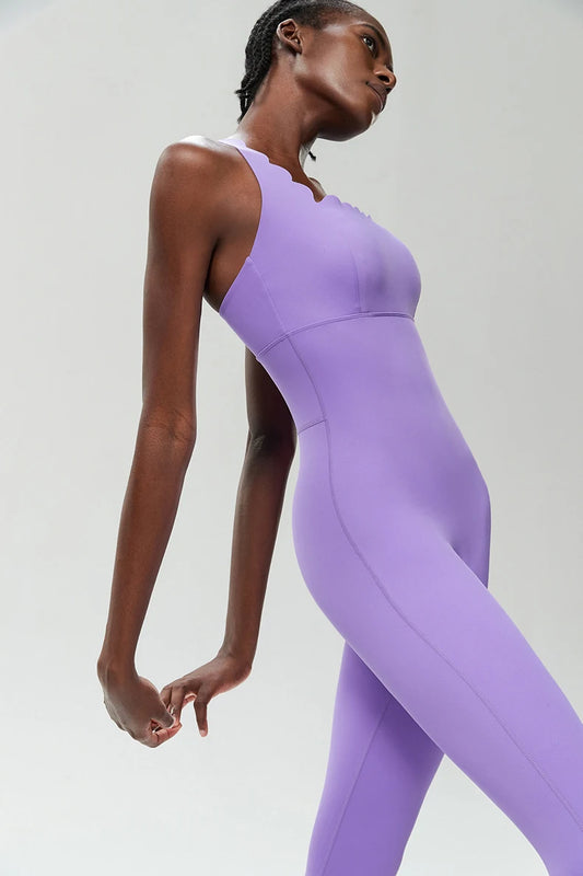 SculptFlow One-Piece Jumpsuit – Buttery Soft Performance Wear