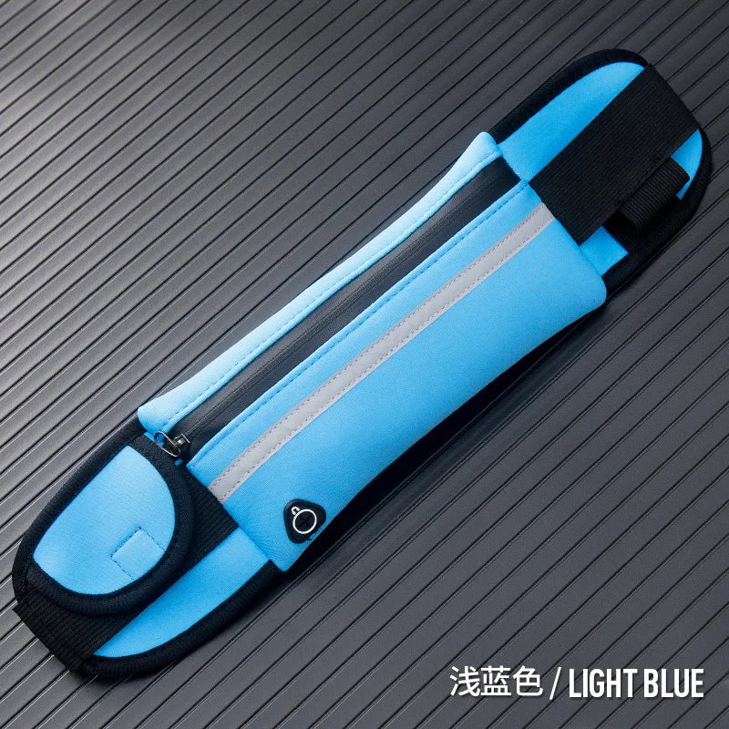 New Running Bag Cycling Bag Waist Bag Belt Bag Waterproof Sports Fanny Pack Mobile Phone Case Gym Running Jogging Run Pouch