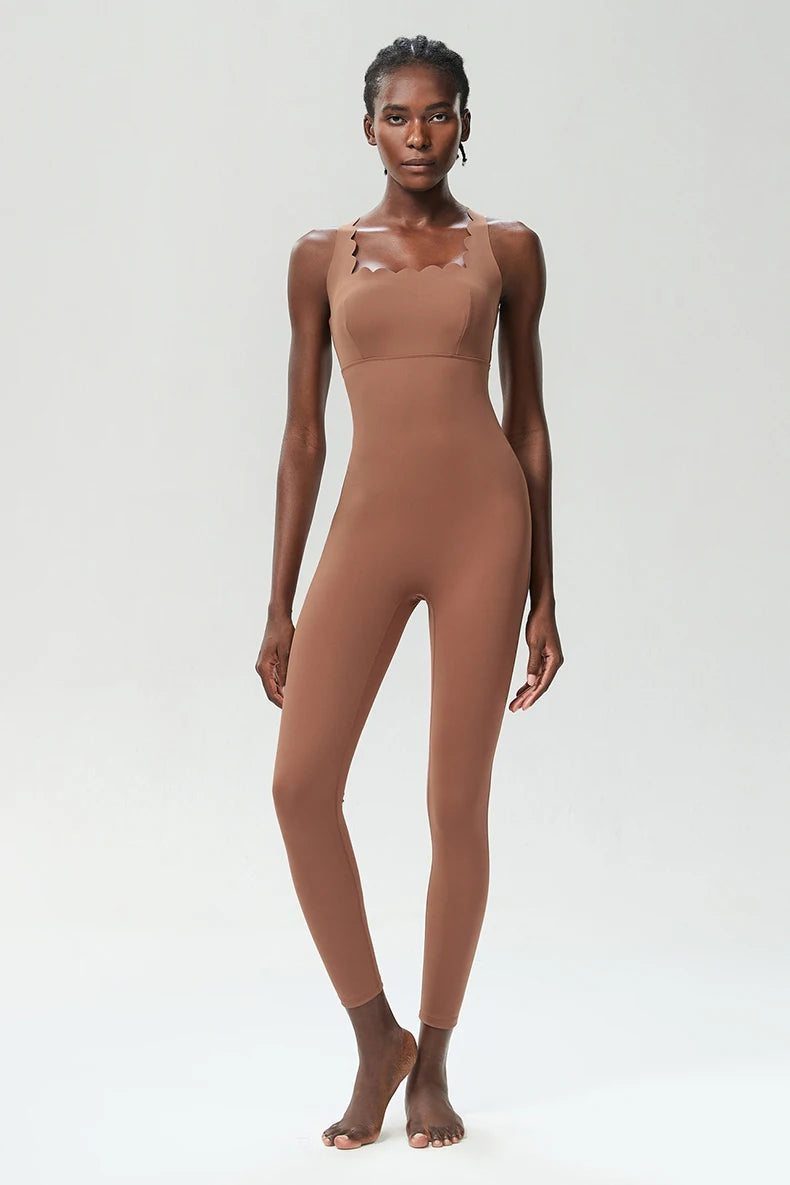 SculptFlow One-Piece Jumpsuit – Buttery Soft Performance Wear