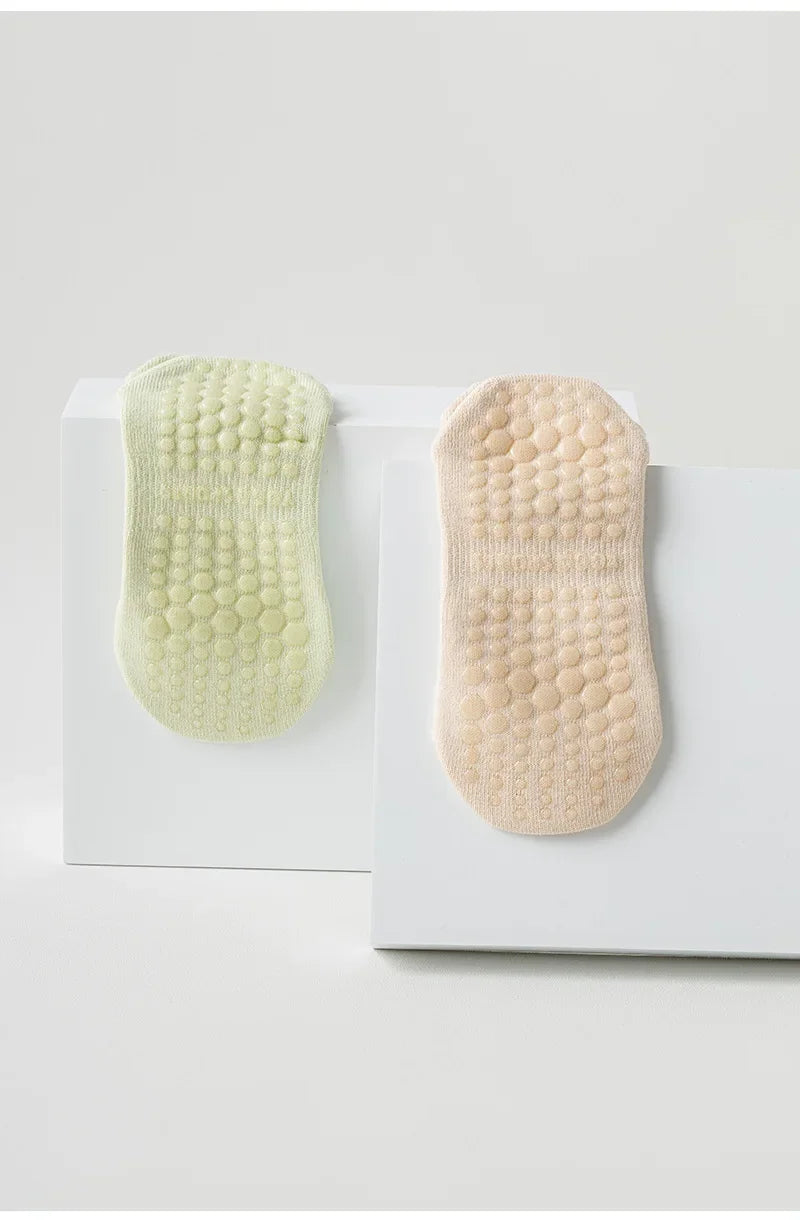 Breathe Easy Low-Cut Yoga Socks