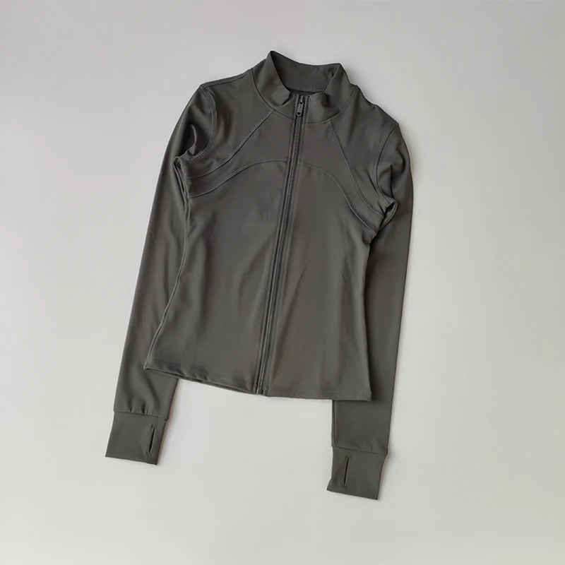 Elevation Zip Jacket – Seamless Long Sleeve Training Top