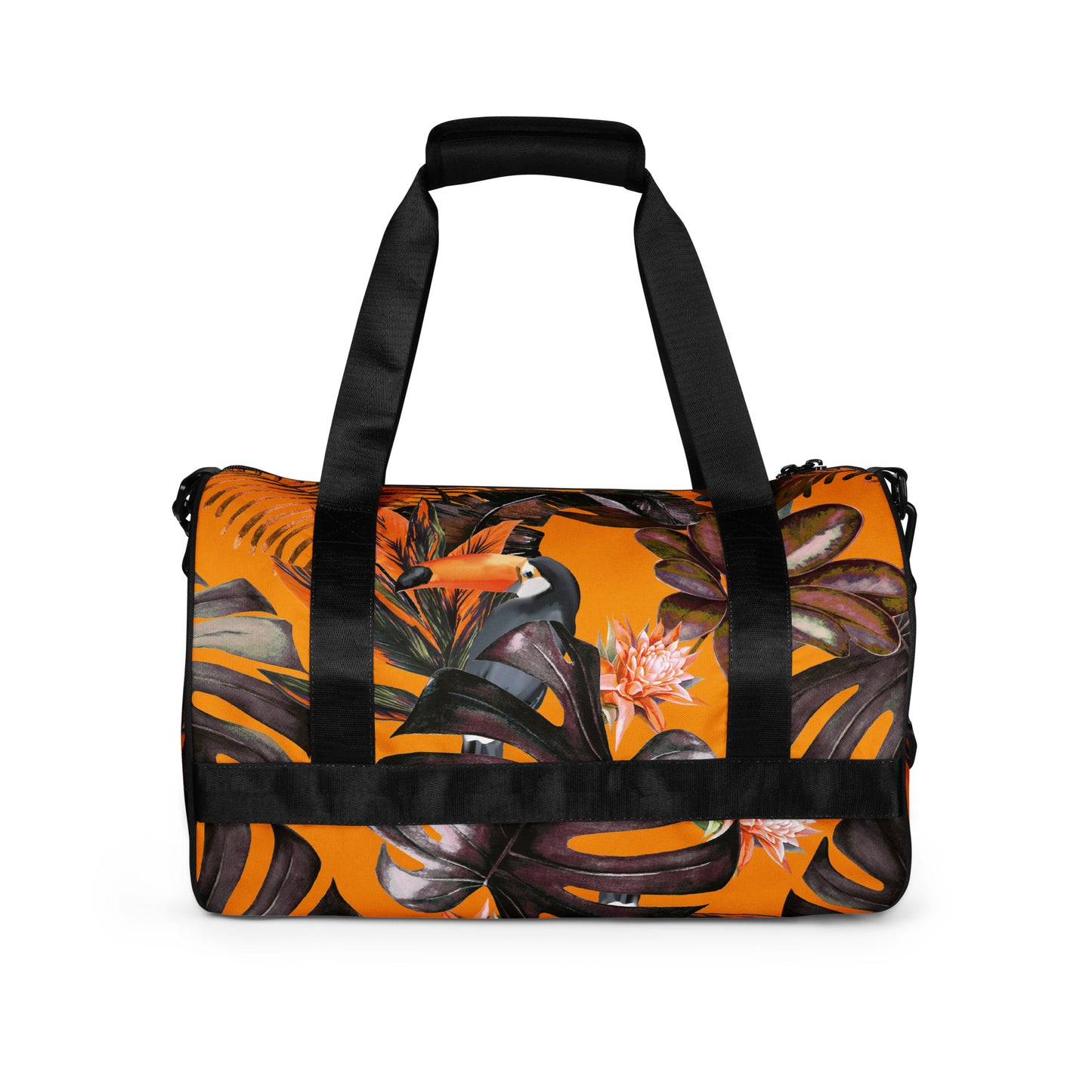Floral Fusion All-Over Print Gym Bag – Chic & Stylish Gym Gear for Every Workout