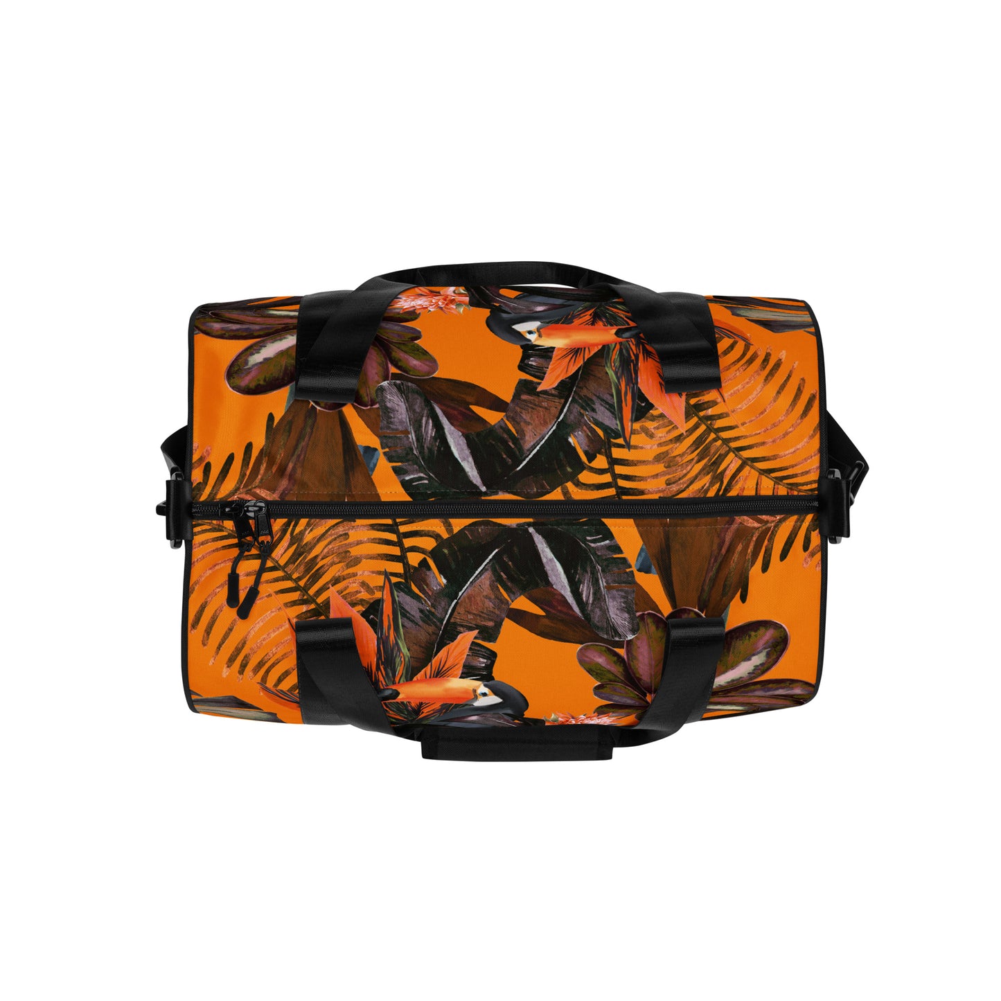 Floral Fusion All-Over Print Gym Bag – Chic & Stylish Gym Gear for Every Workout