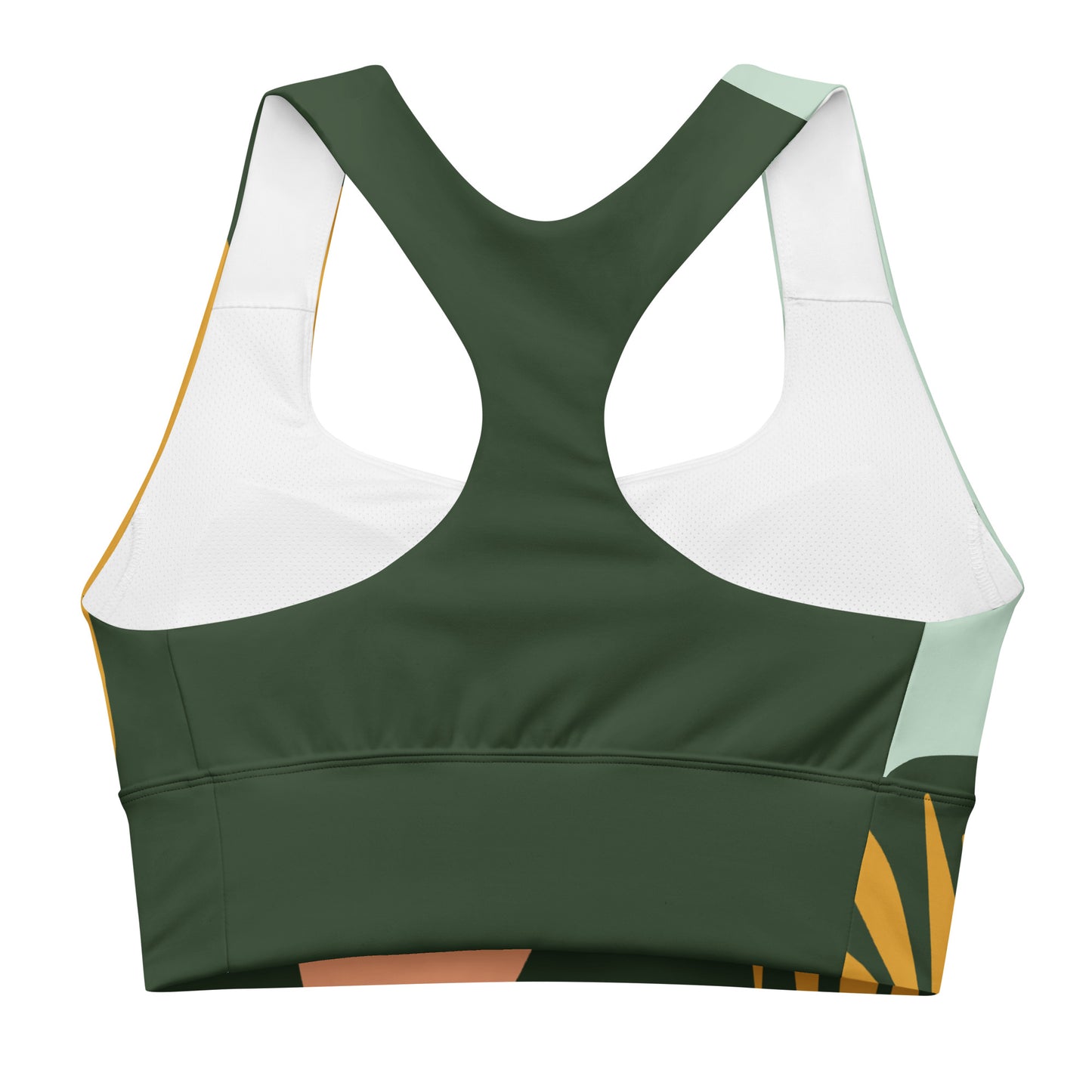 Blooming Longline Sports Bra | Trendy & Supportive Sportswear