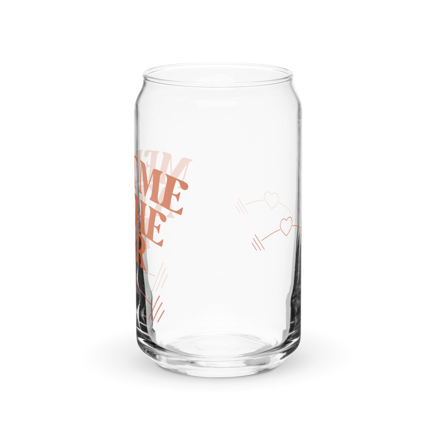 Meet Me at the Bar Can-Shaped Glass – For Strong Women Who Lift