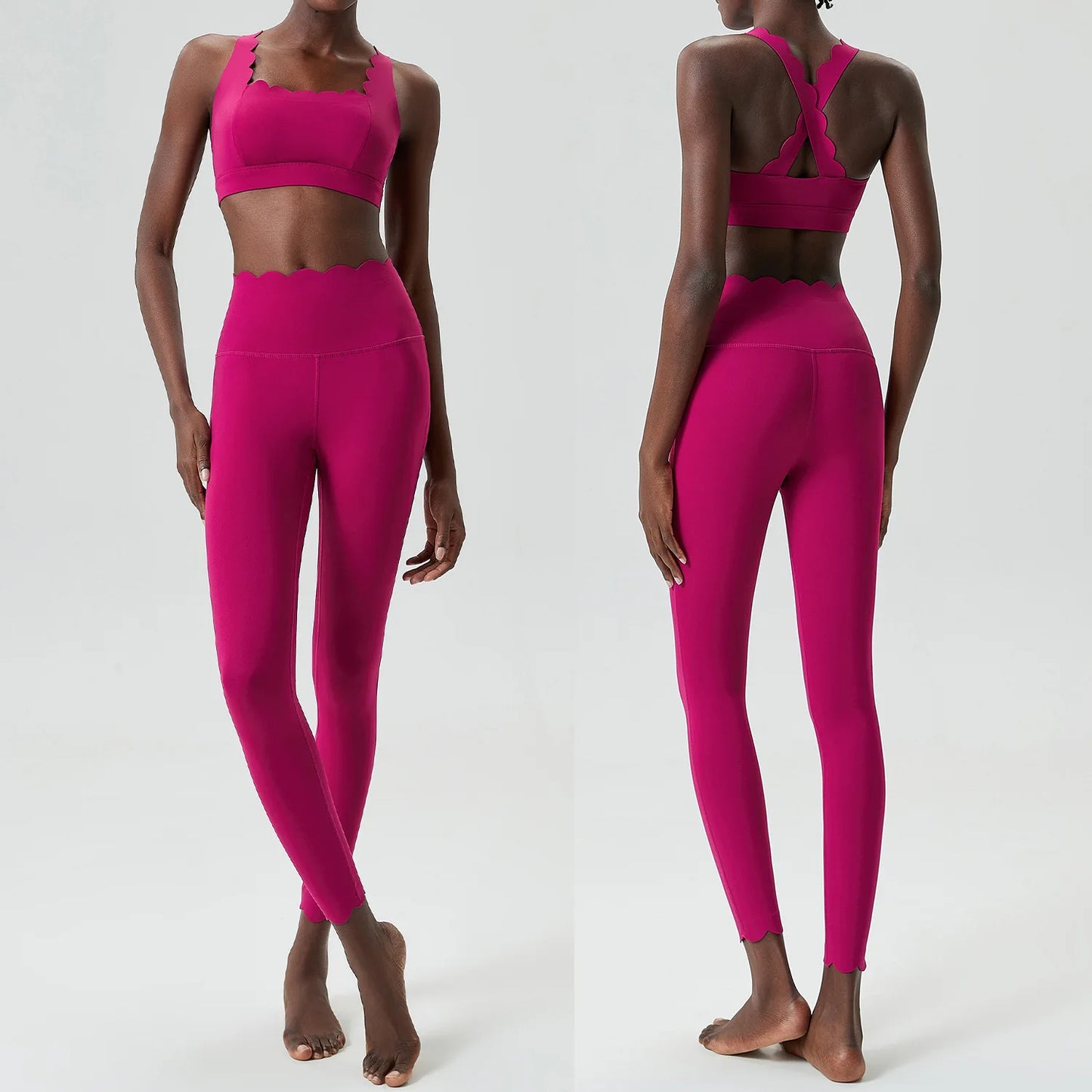 CoreFlex Seamless Set – Sculpted Two-Piece Activewear for Women