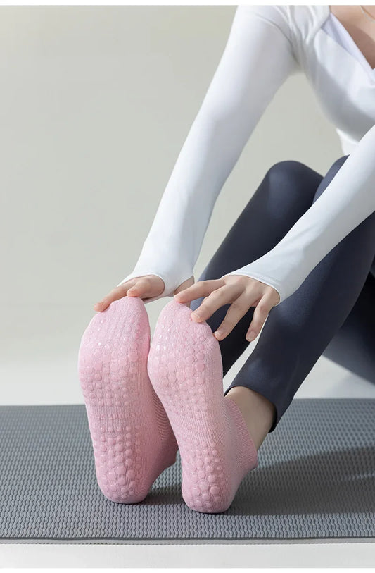Breathe Easy Low-Cut Yoga Socks