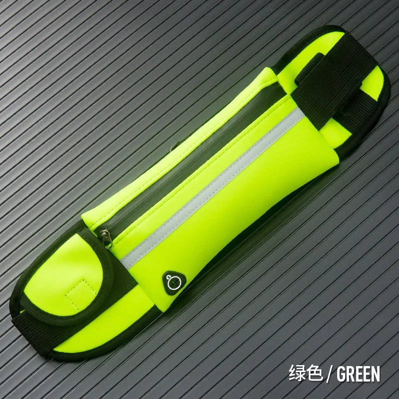 New Running Bag Cycling Bag Waist Bag Belt Bag Waterproof Sports Fanny Pack Mobile Phone Case Gym Running Jogging Run Pouch