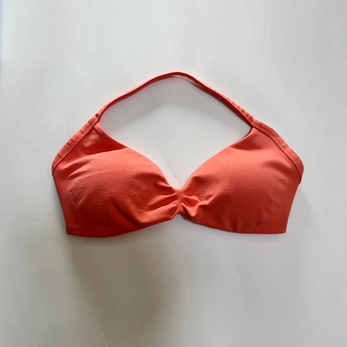 Impact Strappy Bra Women Backless Yoga Top Open Back Gym Bra Padded Women Workout Clothing Gym Top Halter Sport Bras