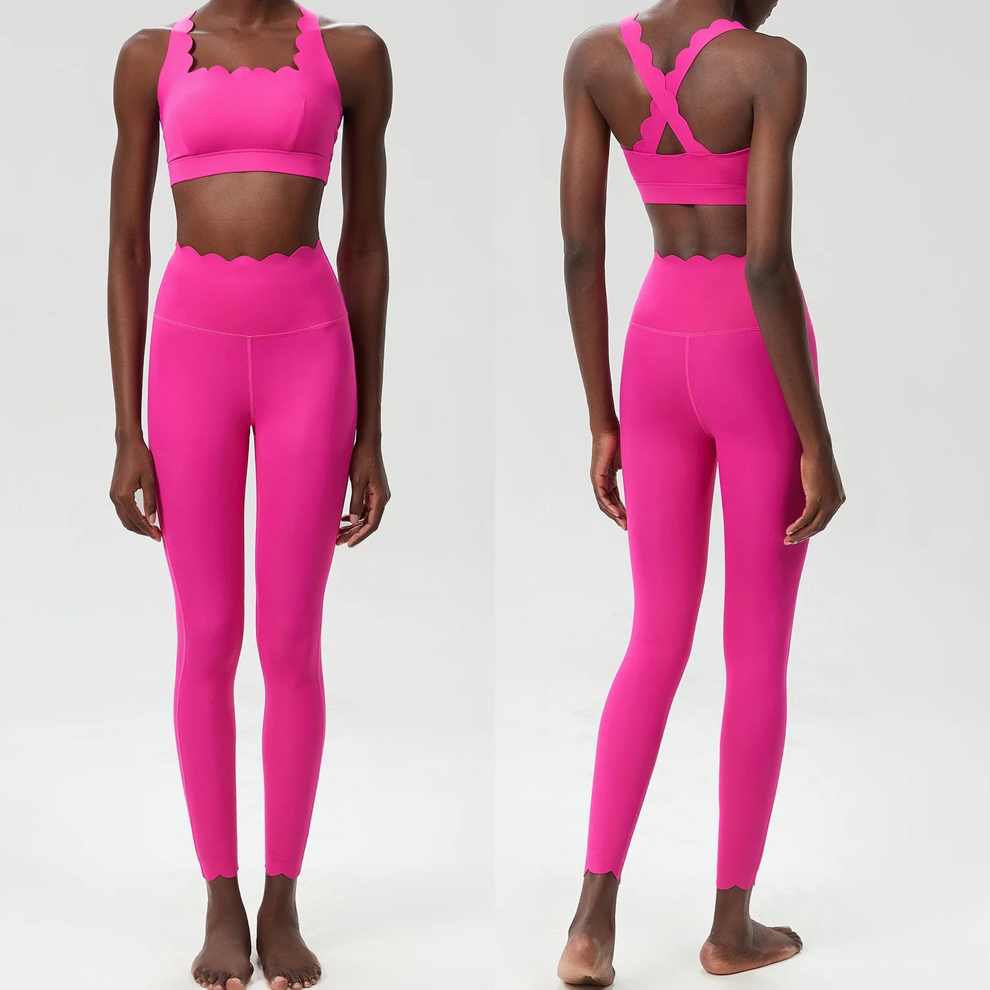 CoreFlex Seamless Set – Sculpted Two-Piece Activewear for Women