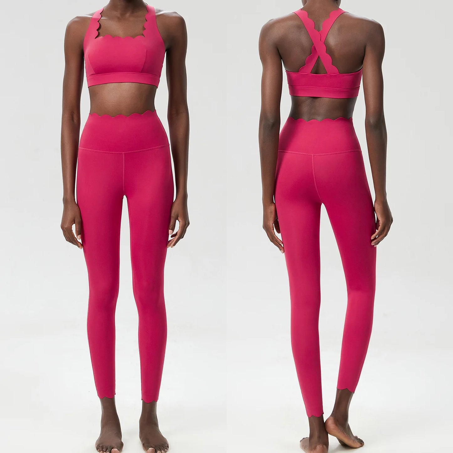 CoreFlex Seamless Set – Sculpted Two-Piece Activewear for Women