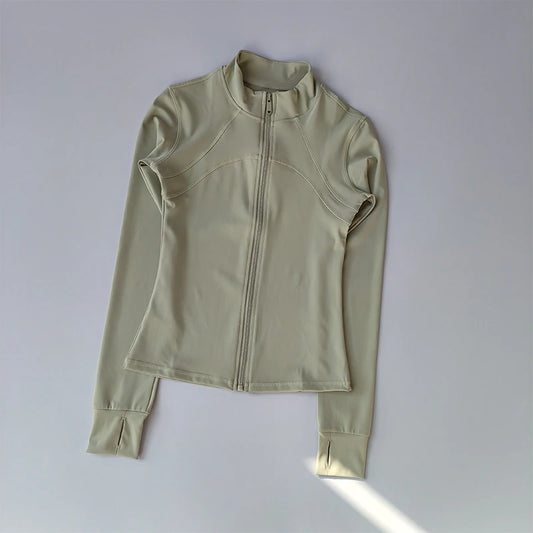 Elevation Zip Jacket – Seamless Long Sleeve Training Top