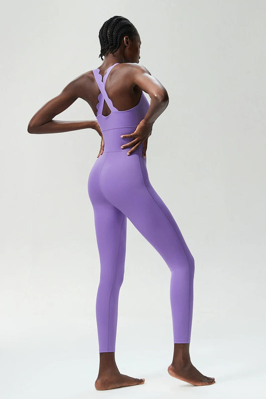 SculptFlow One-Piece Jumpsuit – Buttery Soft Performance Wear