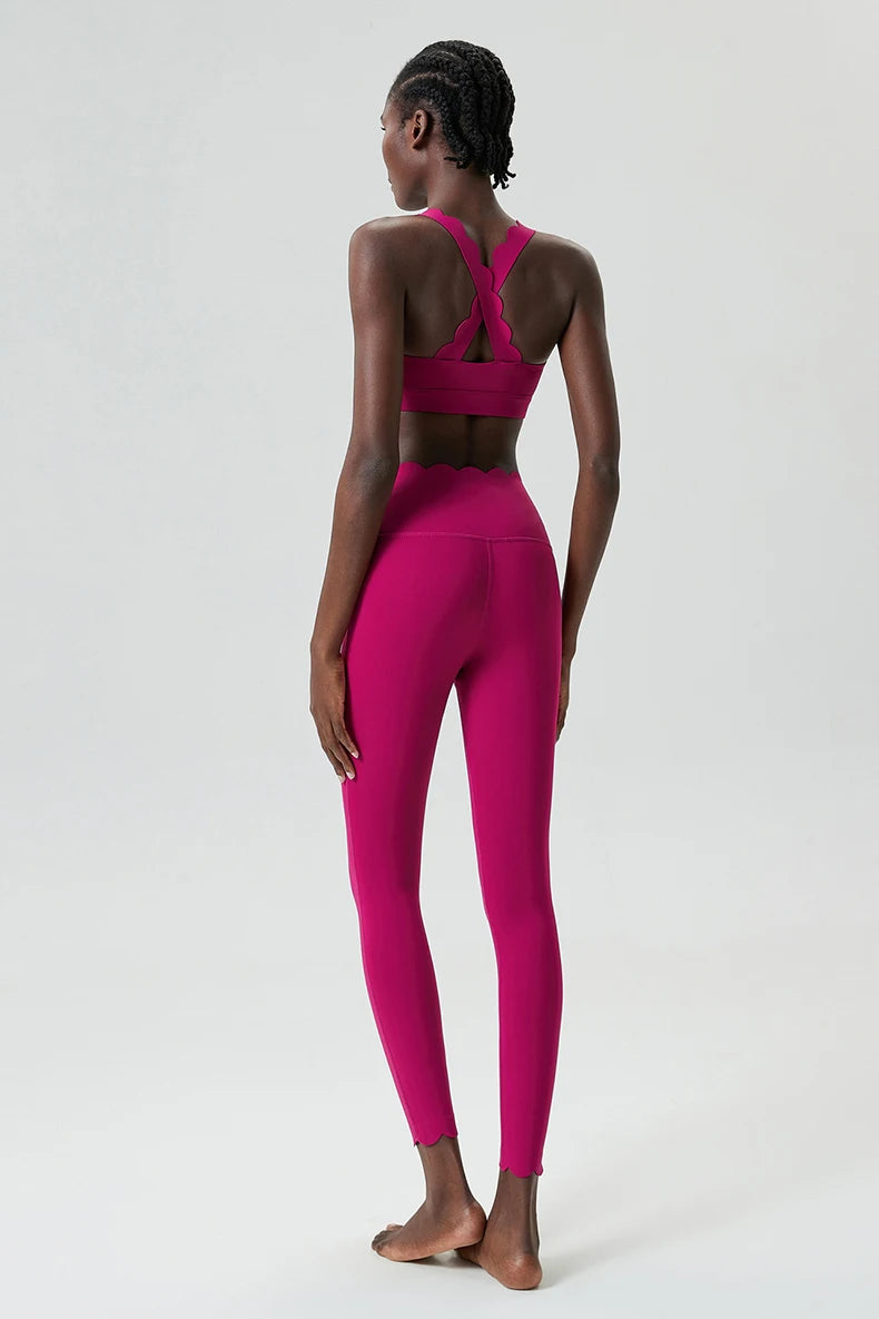 CoreFlex Seamless Set – Sculpted Two-Piece Activewear for Women
