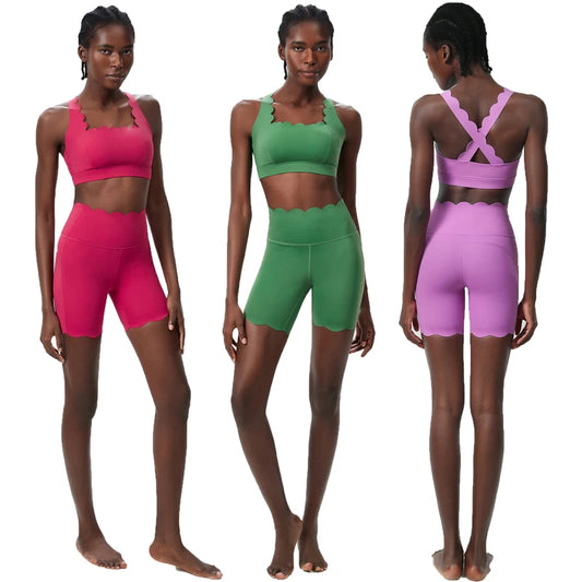 BreatheFit Active Set – 2-Piece Quick-Dry Seamless Workout Outfit