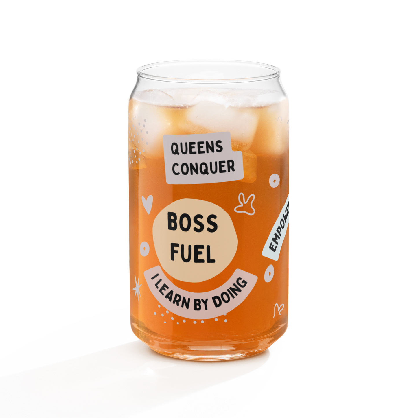 Boss Fuel Can-Shaped Glass - Unique & Stylish Drinkware