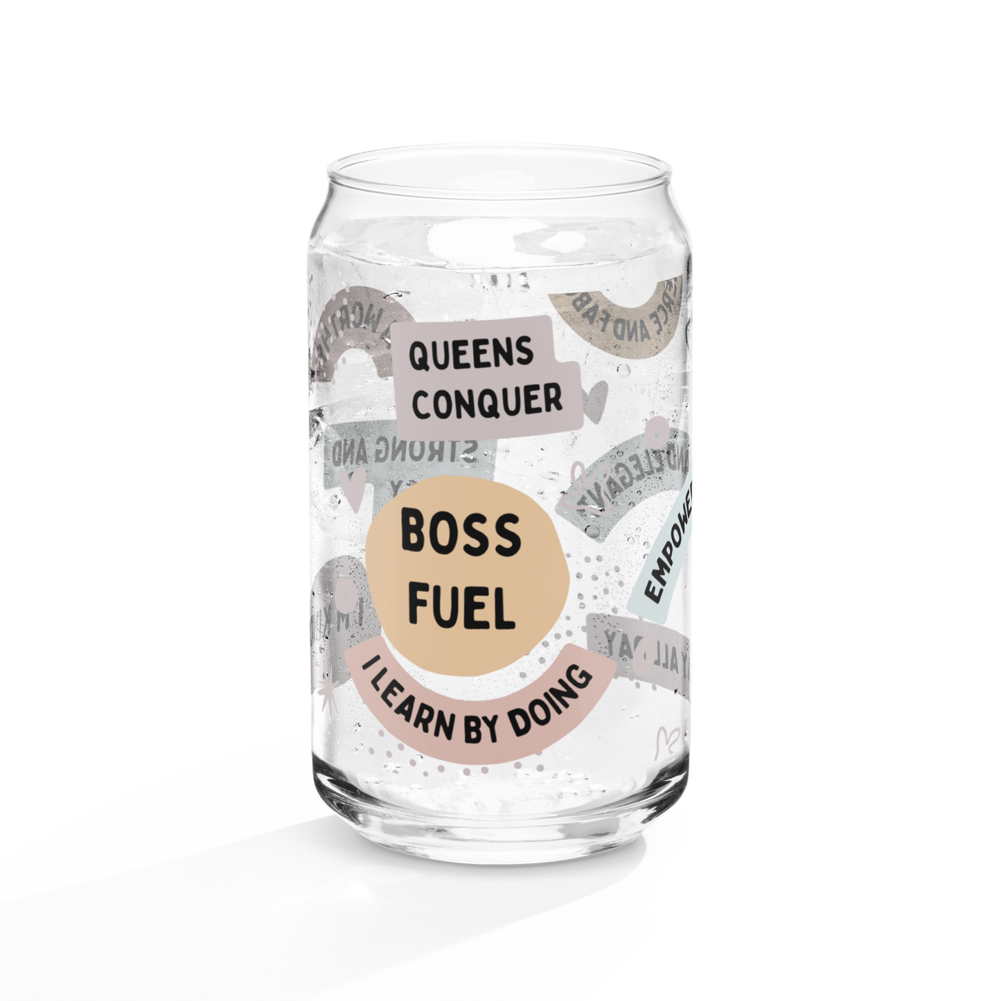 Boss Fuel Can-Shaped Glass - Unique & Stylish Drinkware