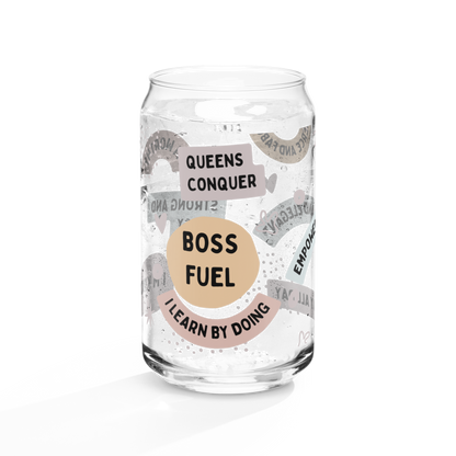 Boss Fuel Can-Shaped Glass - Unique & Stylish Drinkware